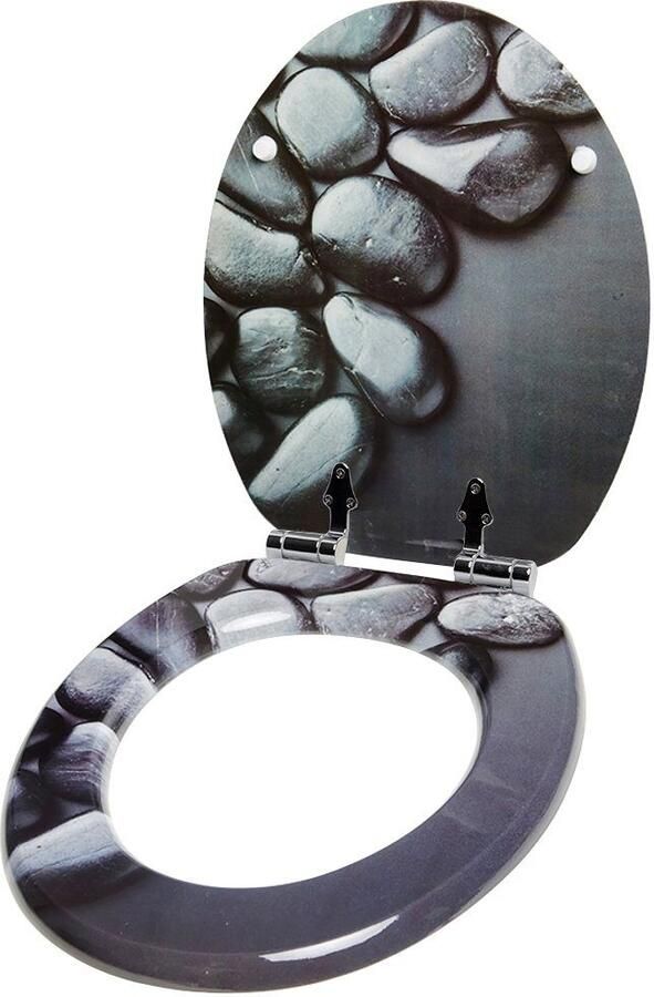 Sanilo Toiletzitting Hot Stones met soft-closemechanisme - Foto 5