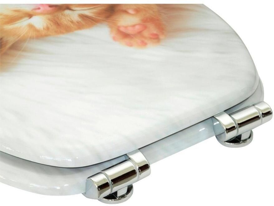 Sanilo Toiletzitting Lilly met soft-closemechanisme - Foto 4