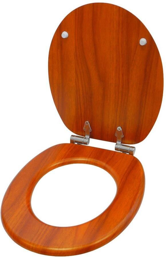 Sanilo Toiletzitting Mahonie met soft-closemechanisme - Foto 5