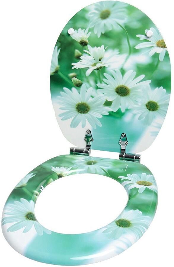 Sanilo Toiletzitting Margrieten met soft-closemechanisme - Foto 5