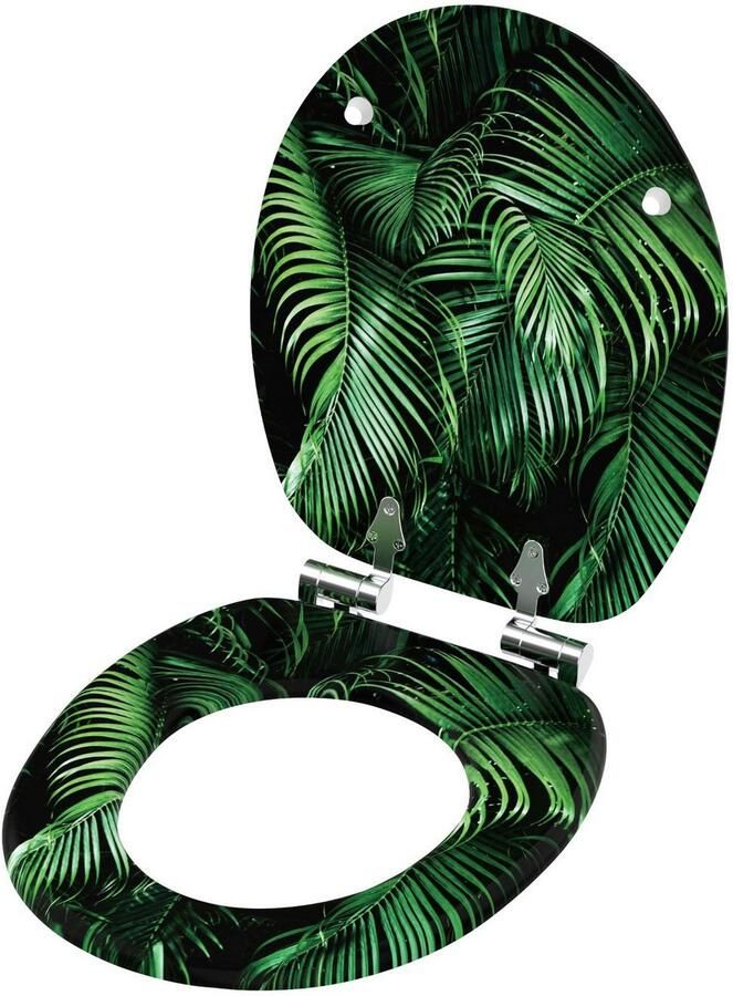 Sanilo Toiletzitting Palmdream met softclosemechanisme bxl: 37 7x 42 0 47 0 cm - Foto 4