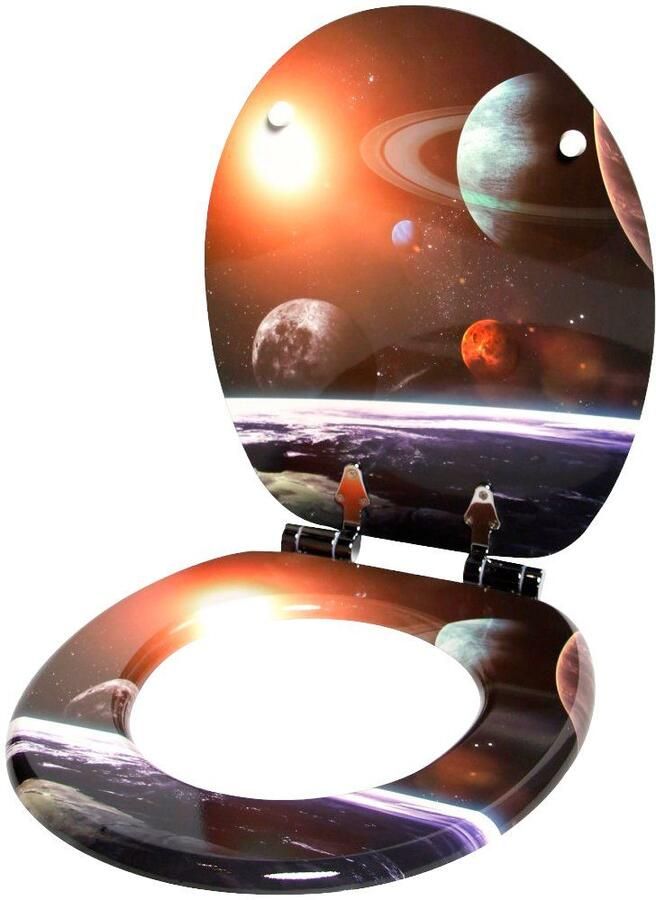 Sanilo Toiletzitting Planeten met soft-closemechanisme - Foto 4