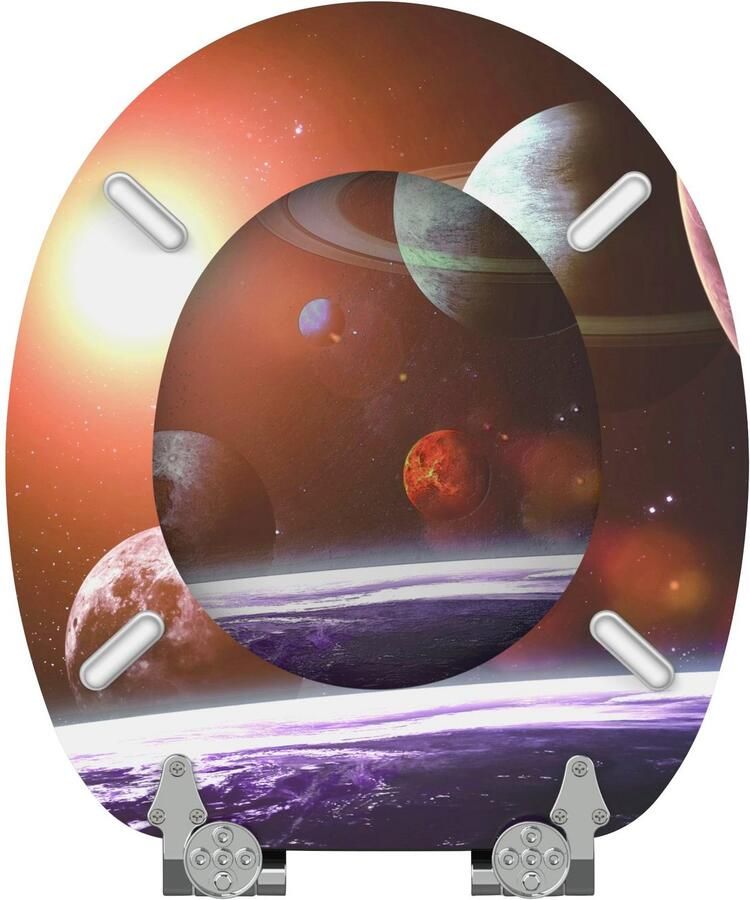 Sanilo Toiletzitting Planeten met soft-closemechanisme - Foto 2