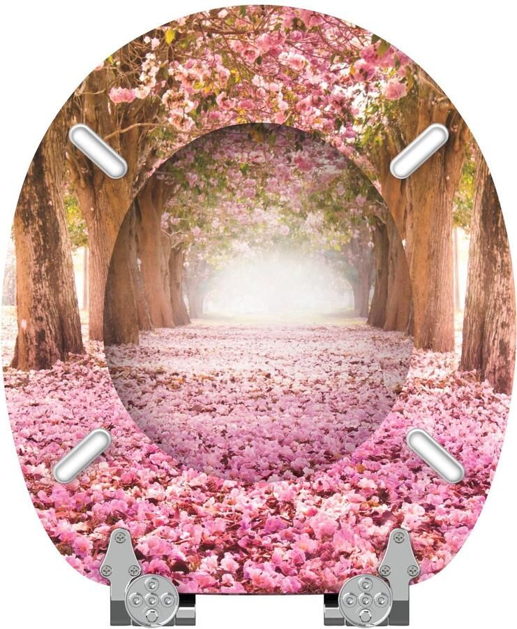 Sanilo Toiletzitting Romantiek met soft-closemechanisme - Foto 2