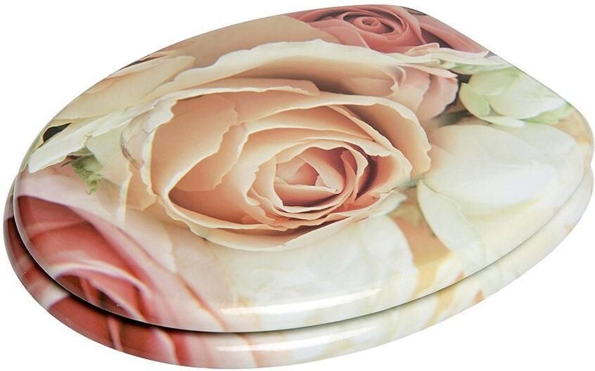 Sanilo Toiletzitting Roze roos met soft-closemechanisme - Foto 7