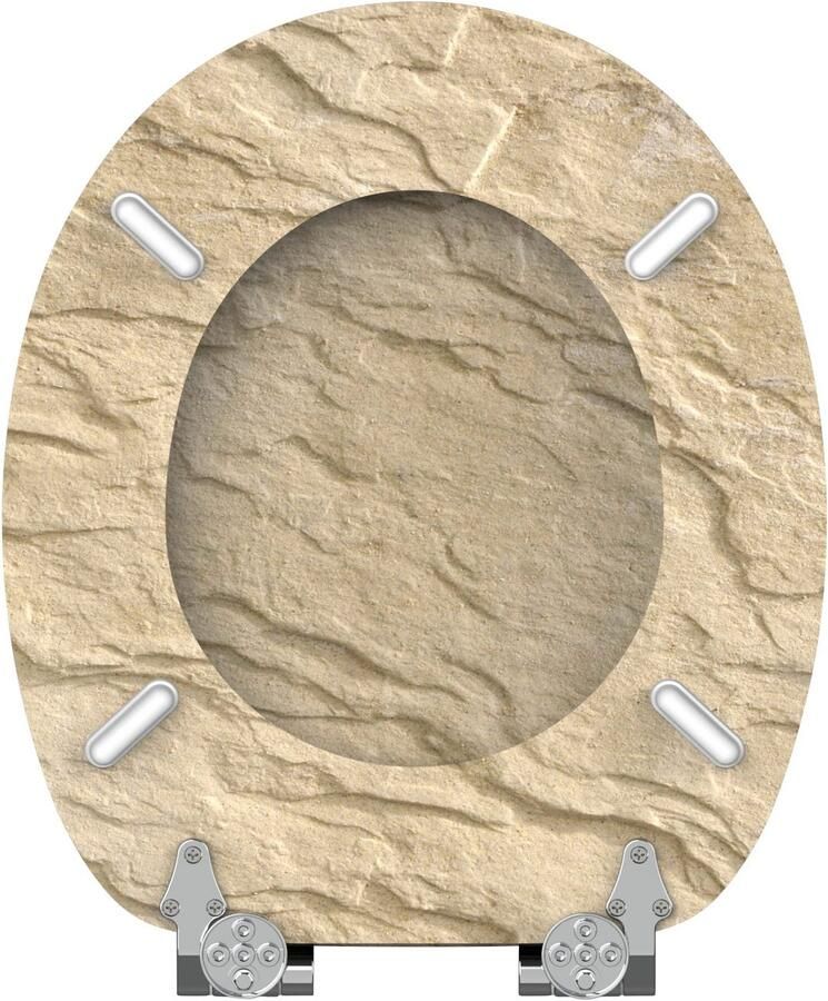 Sanilo Toiletzitting Sand stone met soft-closemechanisme - Foto 2