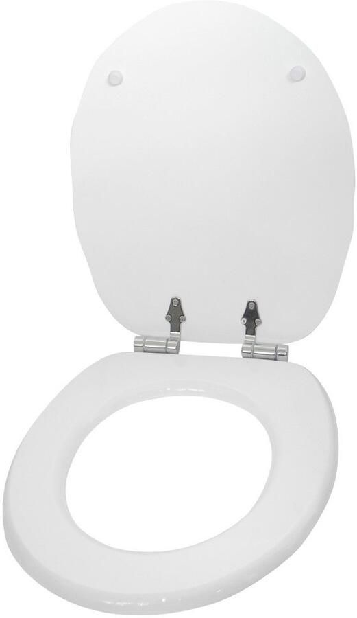 Sanilo Toiletzitting Schelp wit met soft-closemechanisme - Foto 6