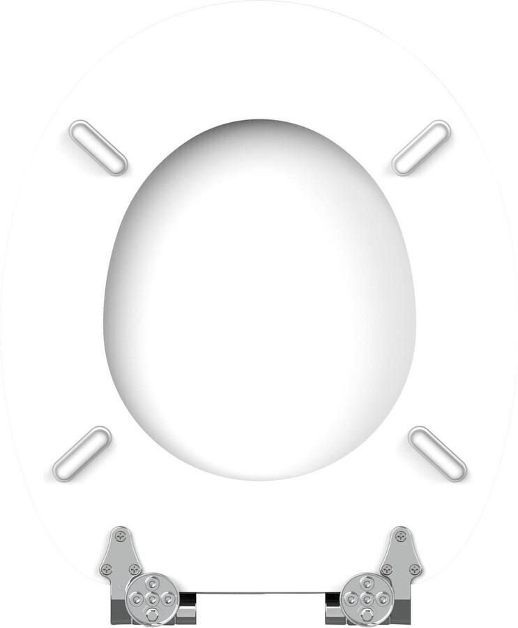 Sanilo Toiletzitting Schelp wit met soft-closemechanisme - Foto 2