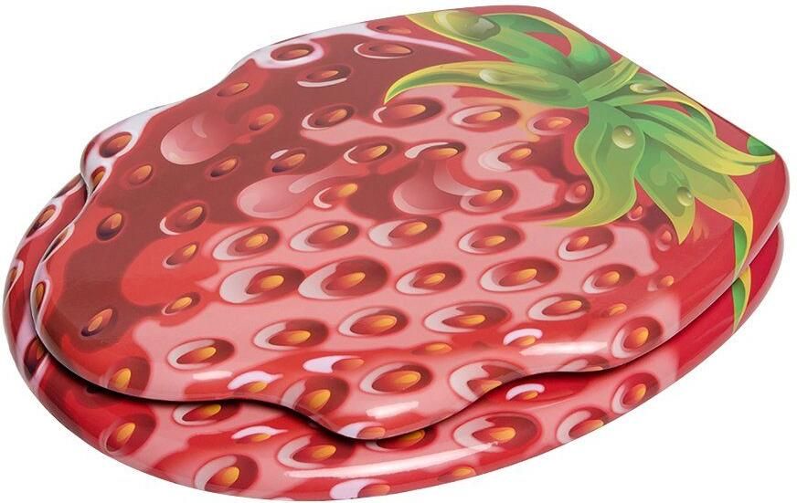 Sanilo Toiletzitting Strawberry met soft-closemechanisme - Foto 7