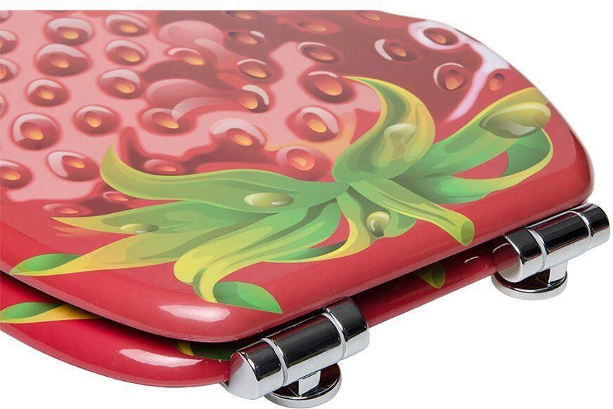 Sanilo Toiletzitting Strawberry met soft-closemechanisme - Foto 6
