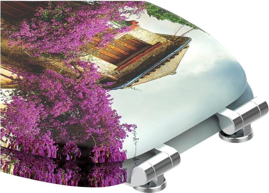 Sanilo Toiletzitting Toscane met softclosemechanisme bxl: 37 7x 42 0 47 0 cm - Foto 4