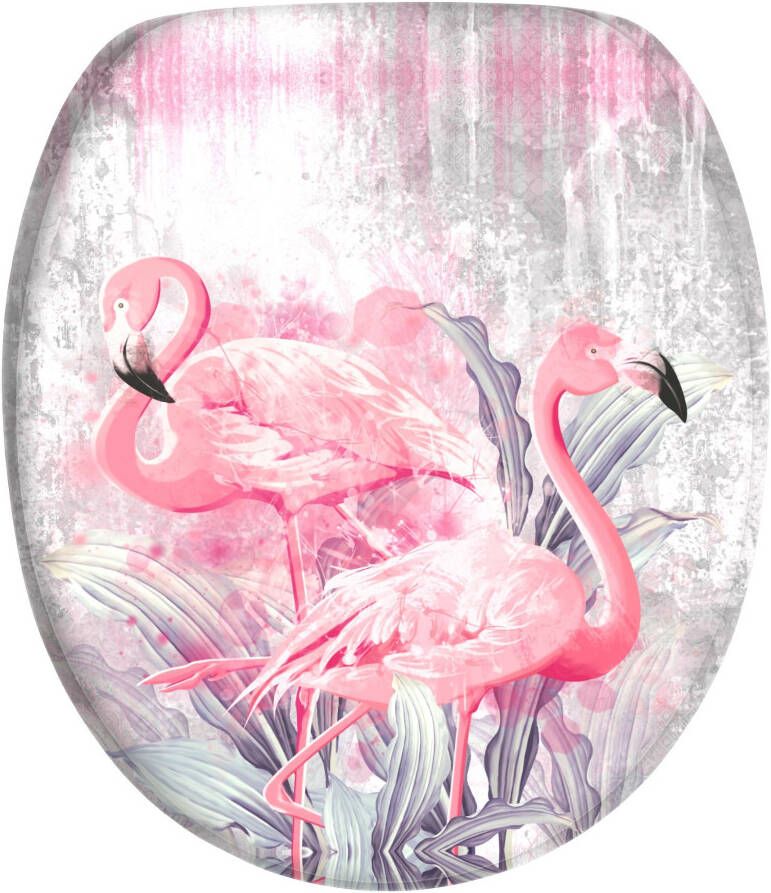 Sanilo Toiletzitting Flamingo met softclosemechanisme bxl: 37 7x 42 0 47 0 cm - Foto 7