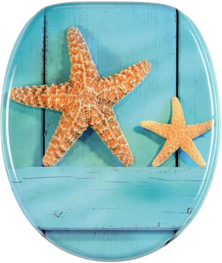 Sanilo Toiletzitting Starfish met soft-closemechanisme