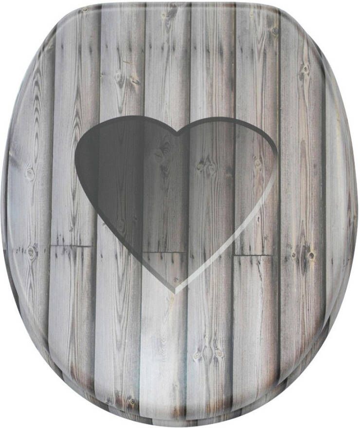 Sanilo Toiletzitting Wooden Heart