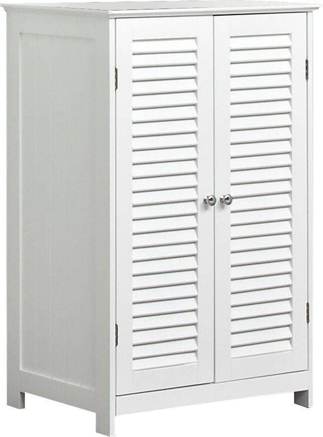 Saphir Onderkast Quickset 928 Badkamer onderkast 60 cm breed knopgrepen landhuisstijl
