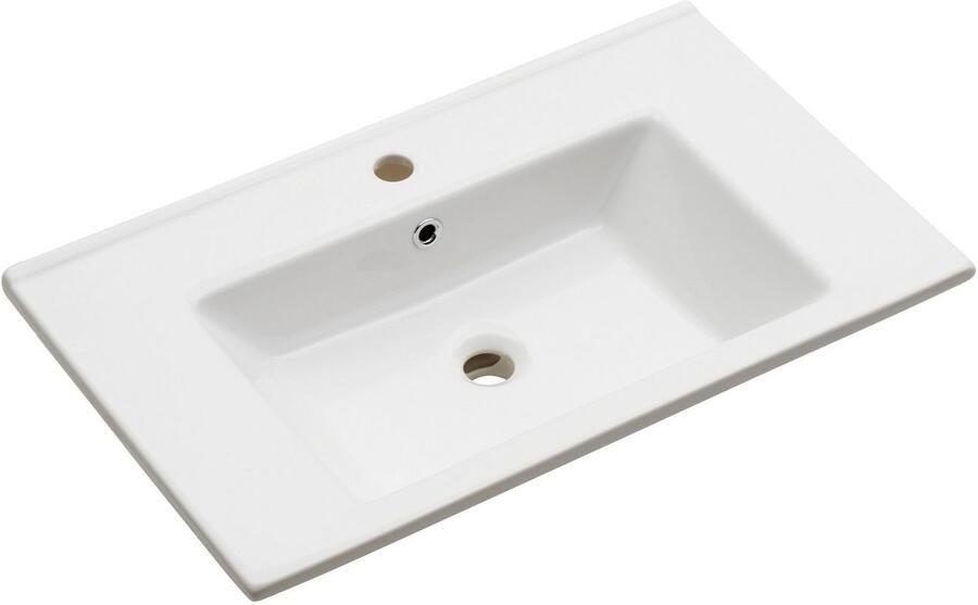 Saphir Badkamerserie Quickset 2-delig keramische wastafel met LED-spiegelkast (3-delig) - Foto 7
