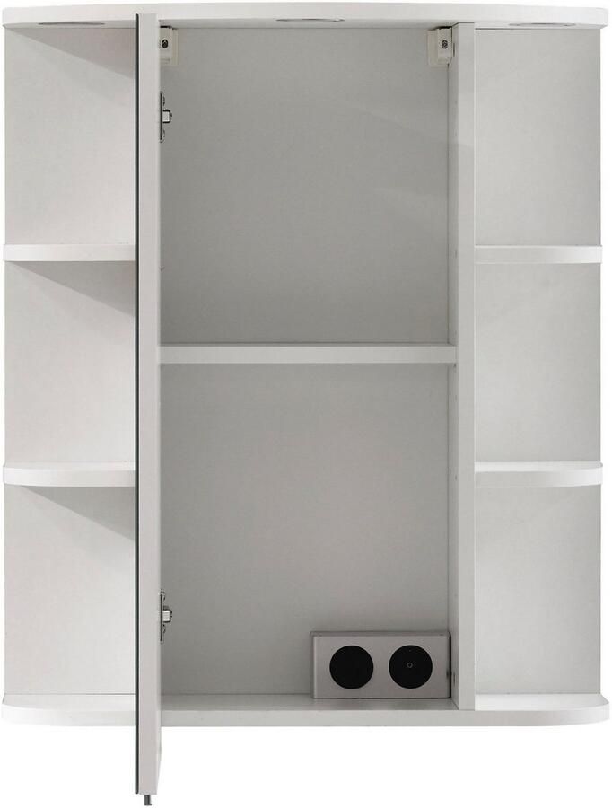 Saphir Badkamerserie Quickset 335 5-delig wastafelonderkast met led-spiegelkast (5-delig) - Foto 3