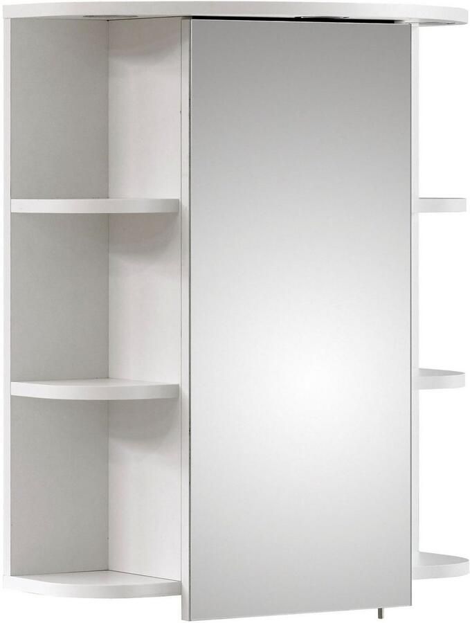 Saphir Badkamerserie Quickset 335 5-delig wastafelonderkast met led-spiegelkast (5-delig) - Foto 4