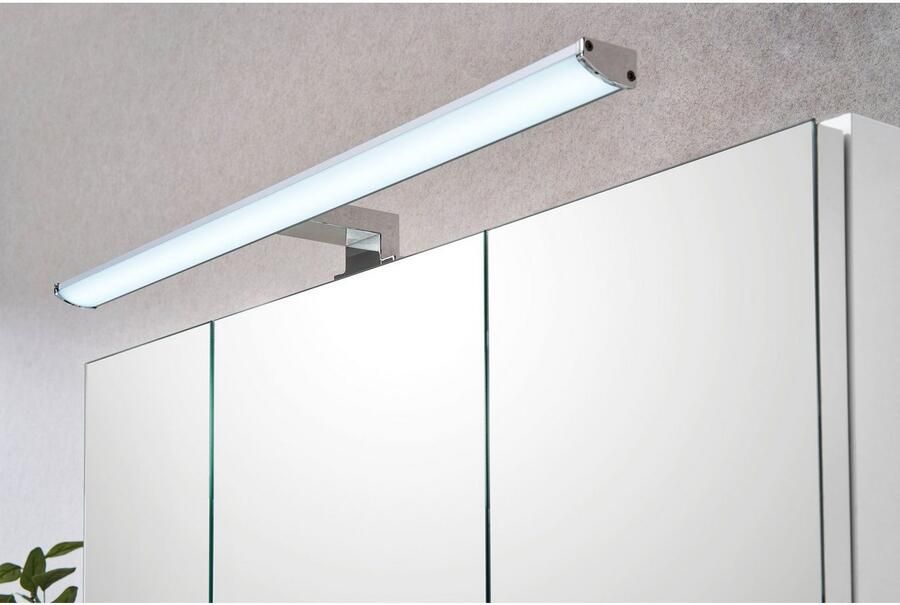 Saphir Badkamerserie Quickset 360 3-delig keramieken opzetwasbak met led-spiegelkast (5-delig) - Foto 10