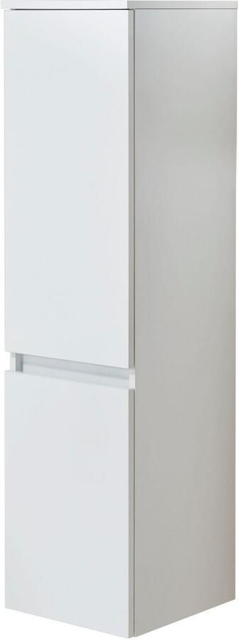 Saphir Badkamerserie Quickset 360 3-delig keramieken opzetwasbak met led-spiegelkast (5-delig) - Foto 16