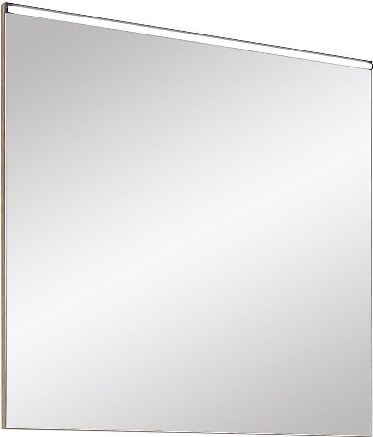 Saphir Badkamerserie Quickset 395 2-delig keramieken wastafelonderkast met led-spiegel 75 cm breed (2-delig) - Foto 4