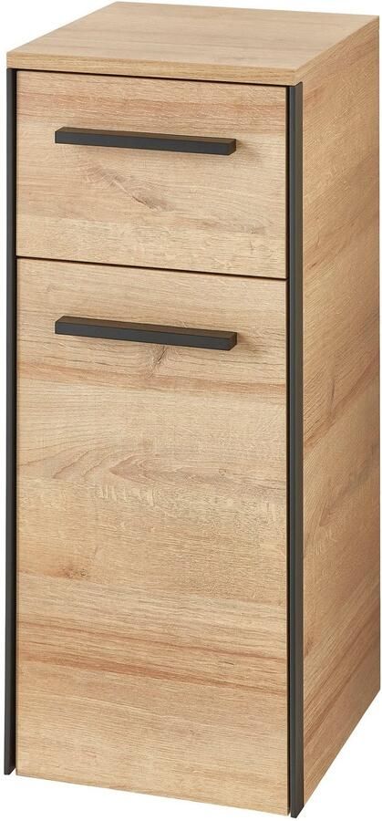 Saphir Badkamerserie Quickset 395 4-delig wastafelonderkast met led-spiegelkast Onderkast halfhoge kast inclusief deurdemper 7 deuren 2 laden (5-delig) - Foto 19