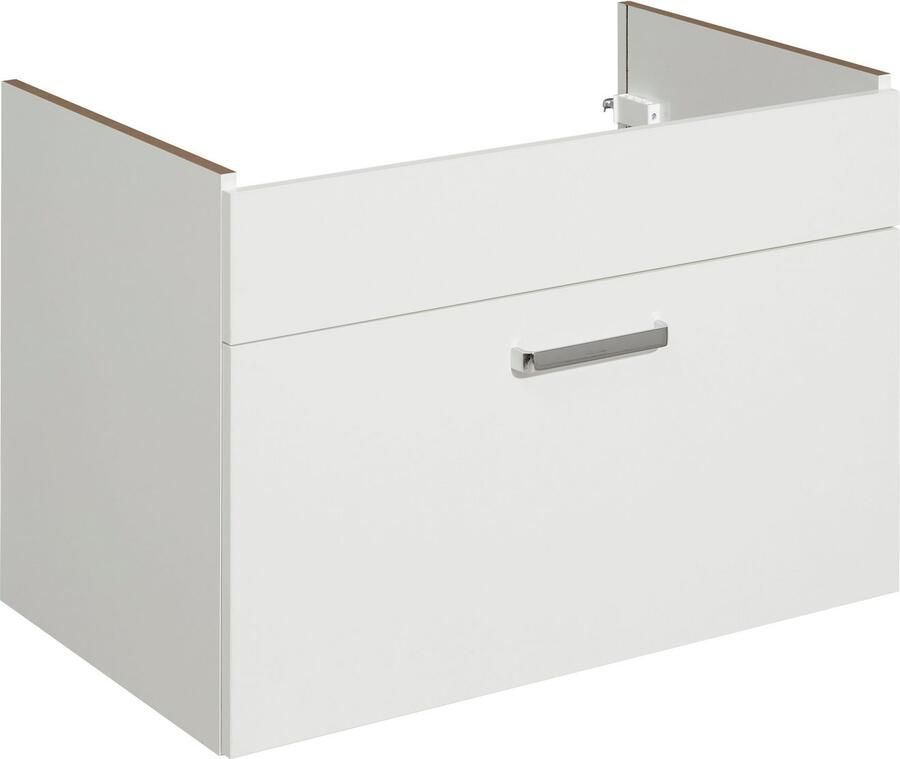 Saphir Badkamerserie Quickset 4-delig keramieken wastafelonderkast met led-spiegelkast (5-delig) - Foto 4