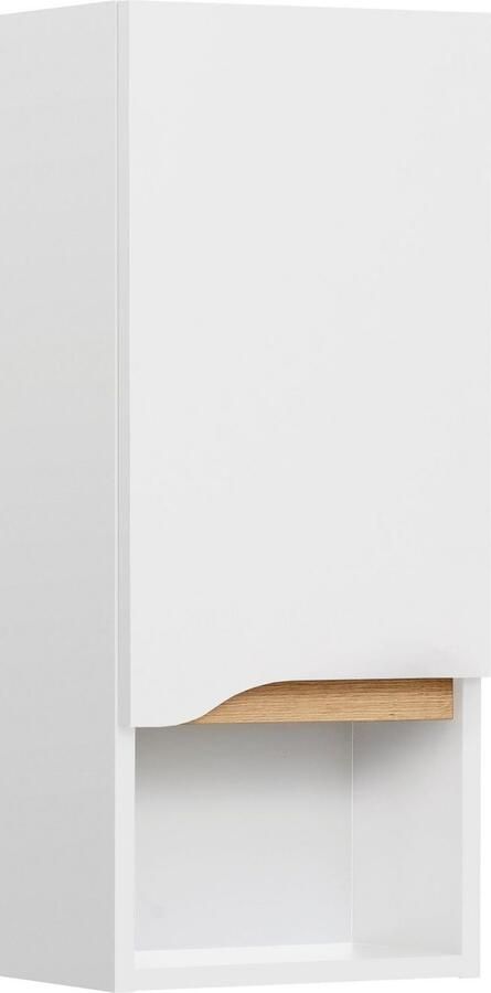 Saphir Badkamerserie Quickset 5-delig wastafelonderkast met led-spiegelkast Onderkast hangkast middelgrote kast incl. deurdemper 9 deuren (11-delig) - Foto 13