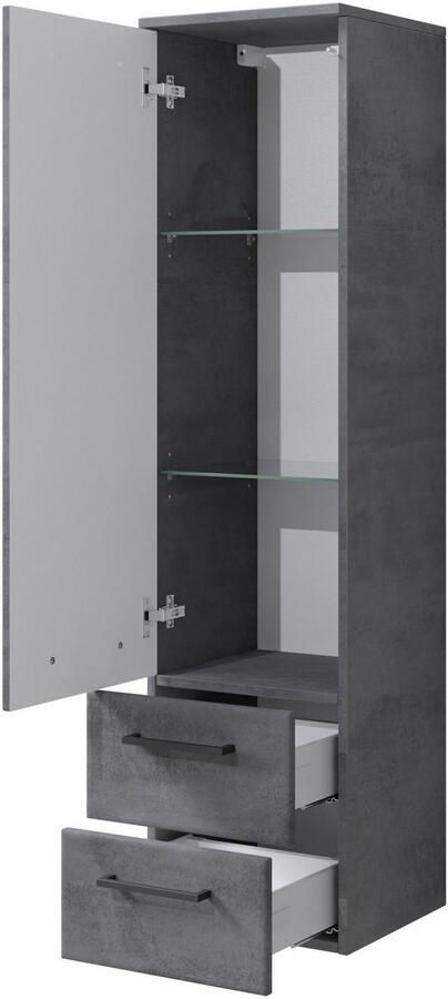 Saphir Badkamerserie Quickset 945 3-delig keramieken wastafelonderkast met led-spiegelkast (4-delig) - Foto 16