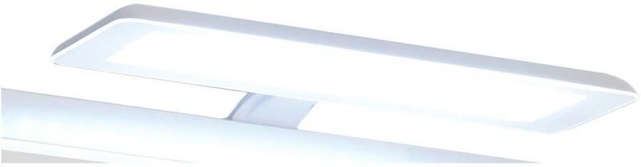 Saphir Badkamerserie Quickset 2-delig wastafelonderkast met led-spiegel Wastafelmeubel inclusief deurdemper 60 5 cm breed 1 deur opzij legplanken (3-delig) - Foto 11