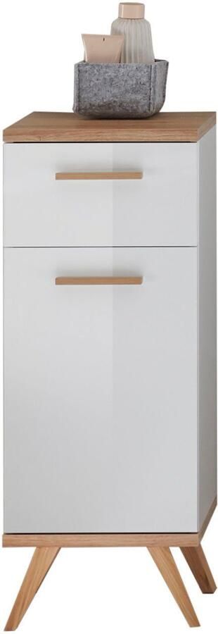 Saphir Badkamerserie Quickset 4-delig wastafelonderkast met led-spiegelkast Onderkast hangkast incl. deurdempers 5 deuren 1 lade (4-delig) - Foto 14
