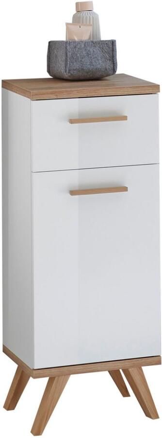 Saphir Badkamerserie Quickset 4-delig wastafelonderkast met led-spiegelkast Onderkast hangkast incl. deurdempers 5 deuren 1 lade (4-delig) - Foto 13