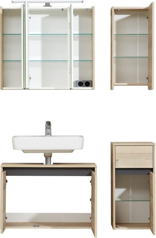 Saphir Badmeubelset Quickset 393 (complete set 4 stuks)