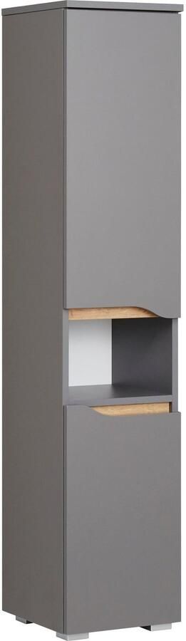 Saphir Halfhoge kast Quickset badkamermeubel 30 cm breed 2 deuren 1 nis 2 planken - Foto 8