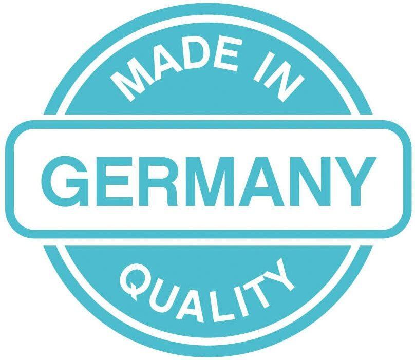 Saphir Hoge kast Serie 4005 badkamerkast 60 cm breed met 4 deuren 4 glazen planken