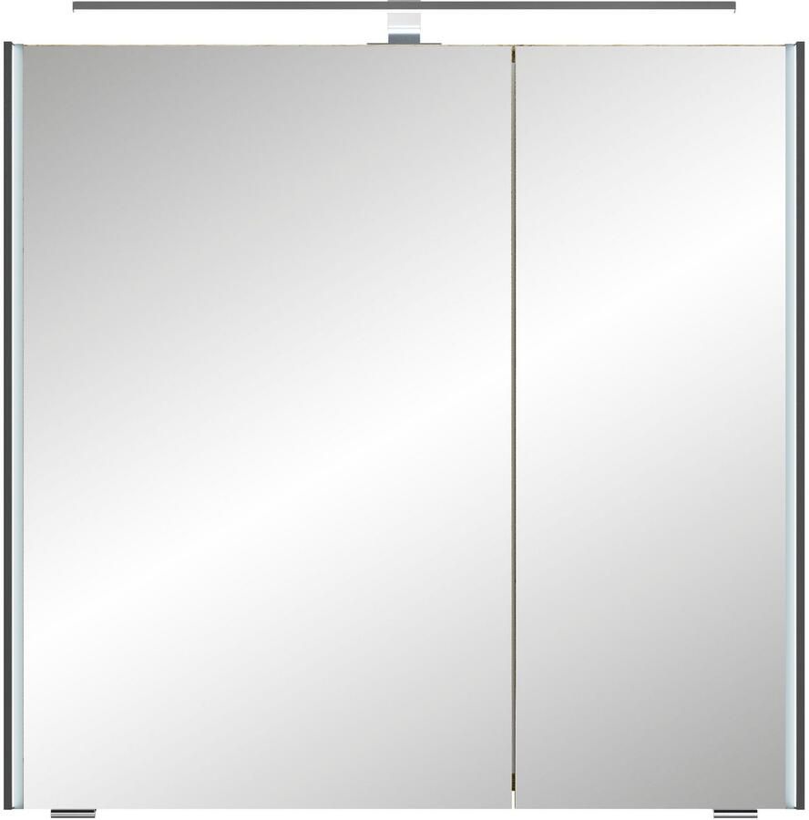 Saphir Spiegelkast Serie 7045 badkamer-spiegelkast inclusief ledverlichting 2 deuren