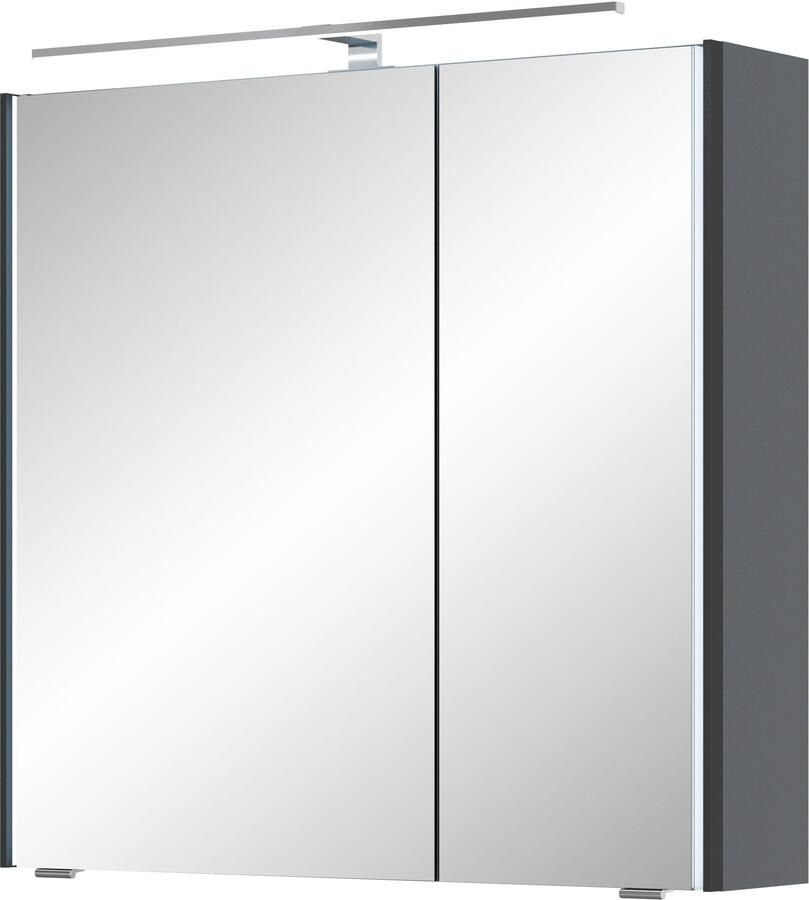 Saphir Spiegelkast Serie 7045 badkamer-spiegelkast inclusief ledverlichting 2 deuren - Foto 4