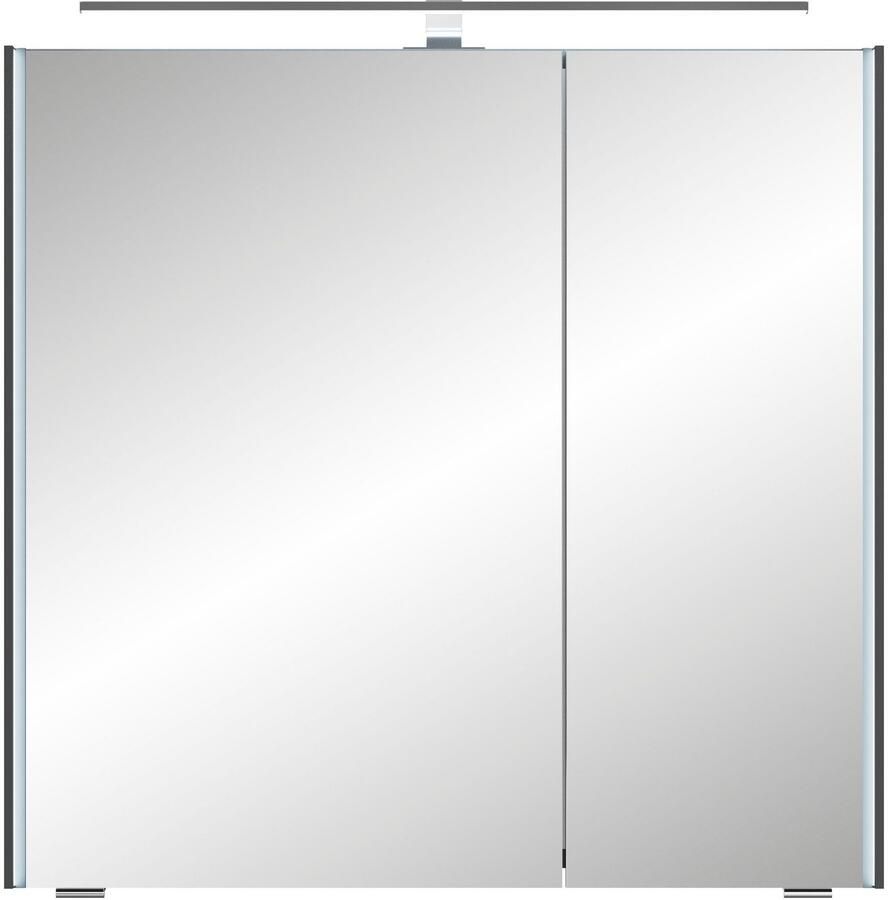 Saphir Spiegelkast Serie 7045 badkamer-spiegelkast inclusief ledverlichting 2 deuren