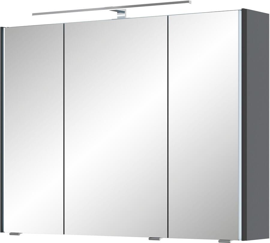 Saphir Spiegelkast Serie 7045 badkamer-spiegelkast inclusief ledverlichting 3 deuren - Foto 4