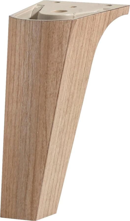 Saphir Voet Quickset pootstel set van 2 meubelpoten in houtlook 12 cm hoog Meubelpoten van kunststof 2 stuks badmeubelvoeten voeten voor meubels (2 stuks) - Foto 5