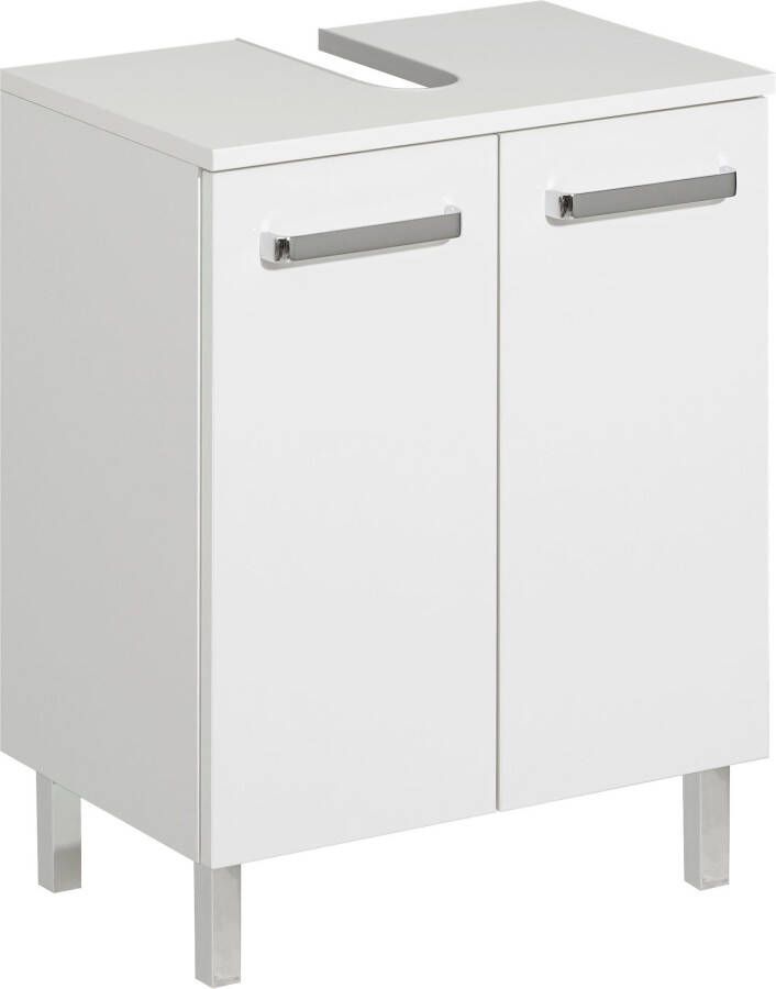 Saphir Wastafelonderkast Quickset wastafelonderkast met 2 deuren 50 cm breed zonder wastafel