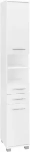 Schildmeyer Hoge kast Emmi Breedte 30 cm metalen grepen met 2 laden