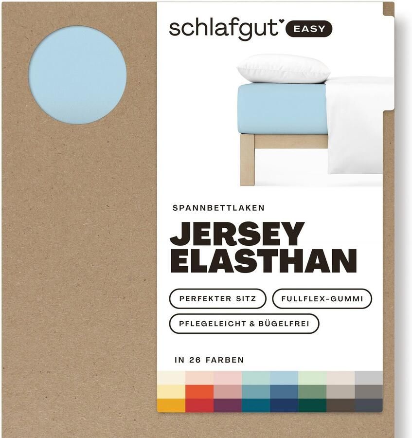 Schlafgut Hoeslaken EASY jersey elastaan MADE IN GREEN by OEKO-TEX (1 stuk) - Foto 11