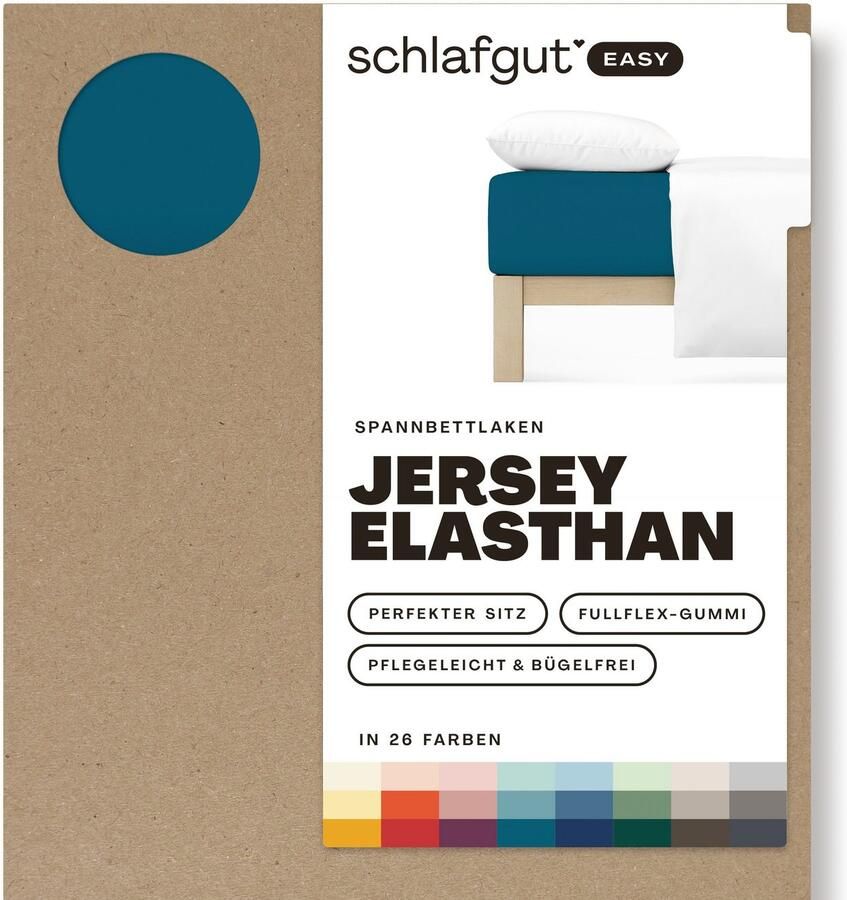 Schlafgut Hoeslaken EASY jersey elastaan MADE IN GREEN by OEKO-TEX (1 stuk) - Foto 11