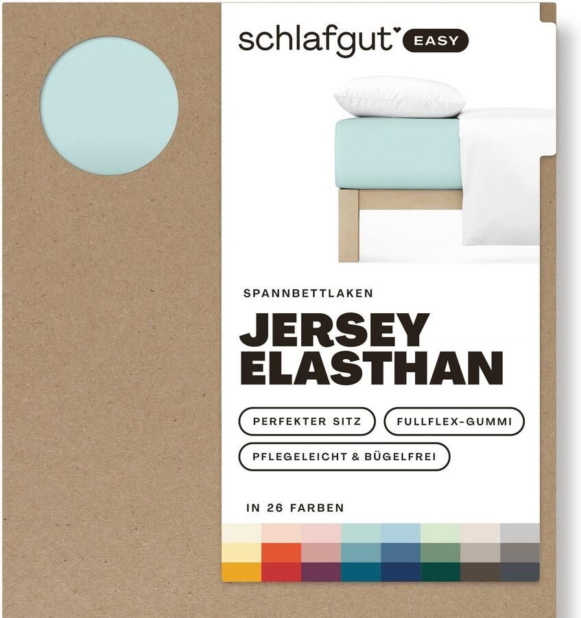 Schlafgut Hoeslaken EASY jersey elastaan MADE IN GREEN by OEKO-TEX (1 stuk) - Foto 11