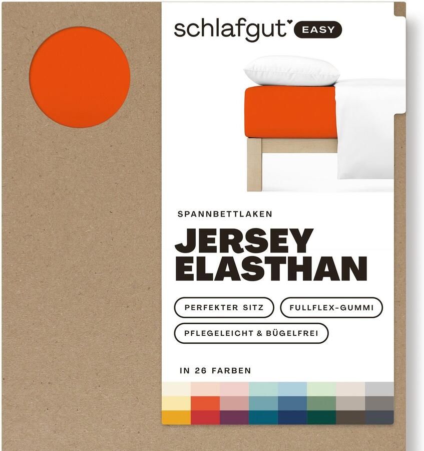 Schlafgut Hoeslaken EASY jersey elastaan MADE IN GREEN by OEKO-TEX (1 stuk) - Foto 12