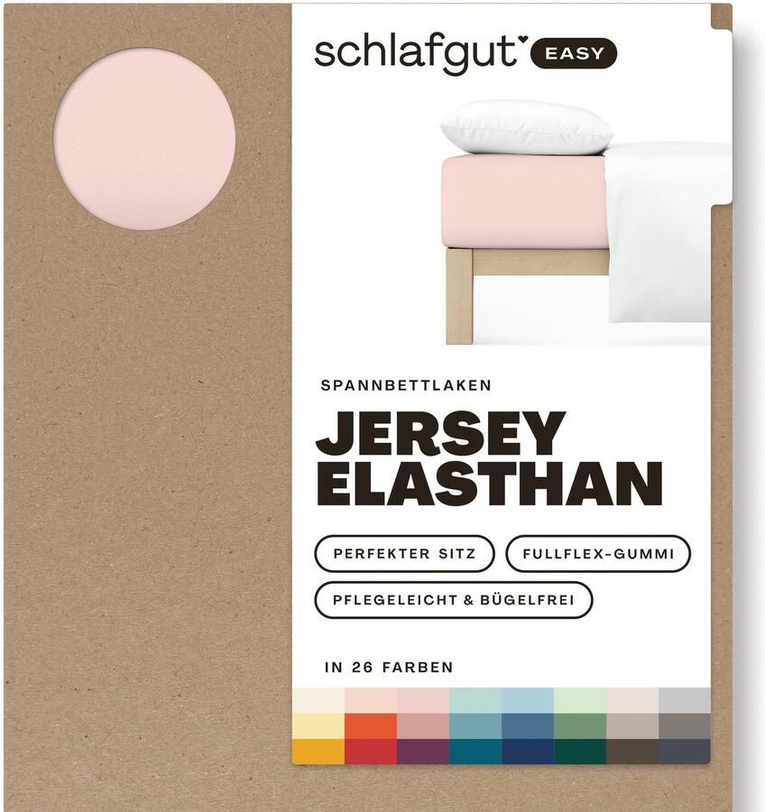 Schlafgut Hoeslaken EASY jersey elastaan MADE IN GREEN by OEKO-TEX (1 stuk) - Foto 11