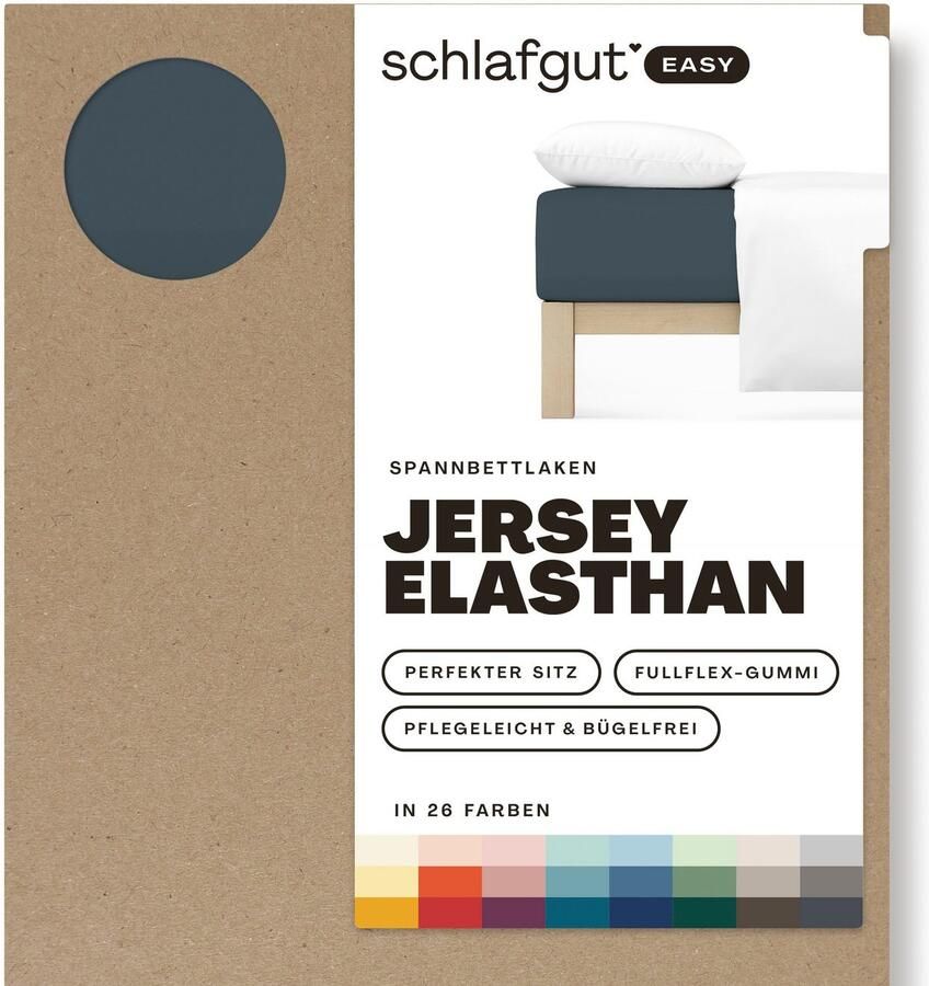 Schlafgut Hoeslaken EASY jersey elastaan MADE IN GREEN by OEKO-TEX (1 stuk) - Foto 12