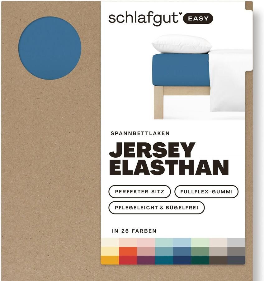 Schlafgut Hoeslaken EASY jersey elastaan MADE IN GREEN by OEKO-TEX (1 stuk) - Foto 11