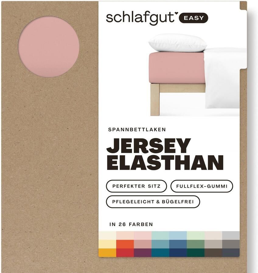 Schlafgut Hoeslaken EASY jersey elastaan MADE IN GREEN by OEKO-TEX (1 stuk) - Foto 11